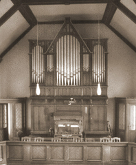 Orgel der Eibenberger Kirche